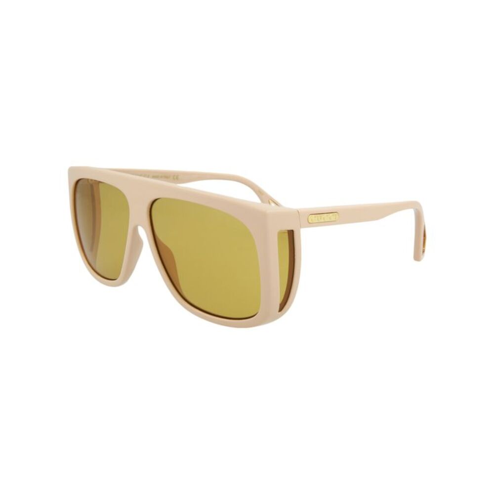 Gucci Square-Frame Injection Sunglasses White Mens - Picture 2 of 5